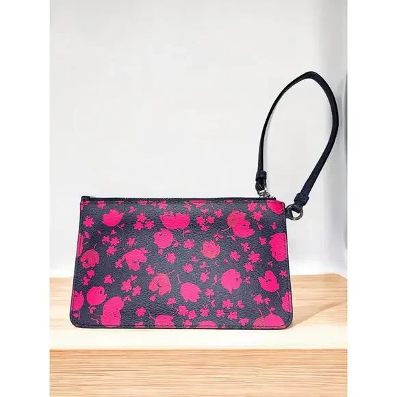 Coach F55862 Reversible City Tote Bag in Prairie Calico Print & Wristlet - Picture 9 of 14